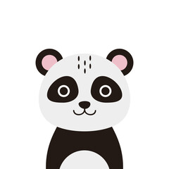 Panda Cartoon Illustration
