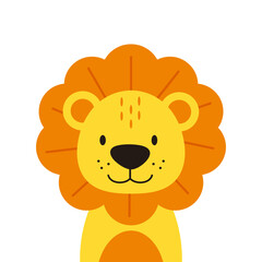 Lion Cartoon Illustration
