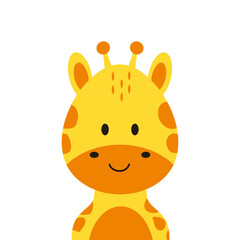 Giraffe Cartoon Illustration