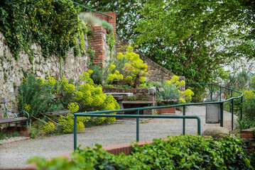 Obraz premium Bench in the park in Graz