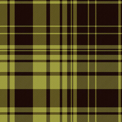 Check background plaid. Pattern fabric tartan. Seamless vector textile texture.