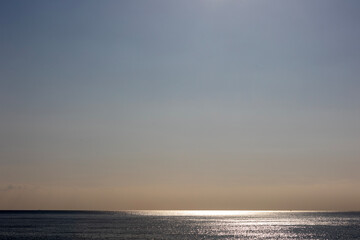 sunrise over the sea