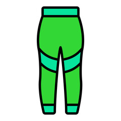 Leggins Filled Line Icon