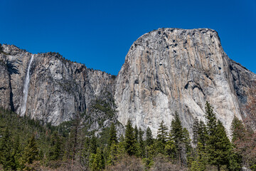 Fototapeta na wymiar El Capitan at Yosemite NP