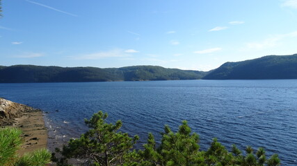 Anse Saint-Jean fjord du Saguenay