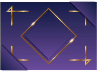 Violet Abstract Background with borders