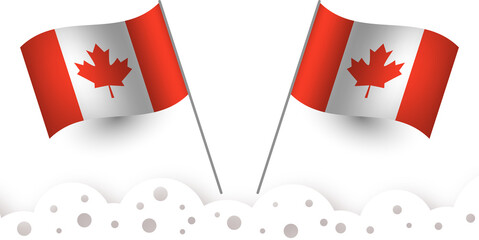 Canada day illustration