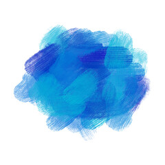 Abstract watercolor stain graphic element