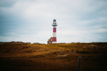 lighthouse on the coast (Nieuwpoort Belgium)