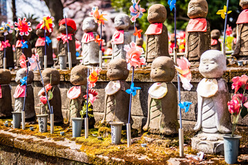 東京港区　増上寺　千躰子育地蔵菩薩
