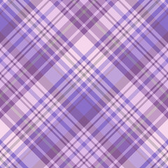 Seamless pattern in exciting violet, purple and gray colors for plaid, fabric, textile, clothes, tablecloth and other things. Vector image. 2