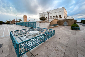 The Mausoleum of Mohammed V in Rabat