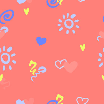 Doodl Pink Pattern