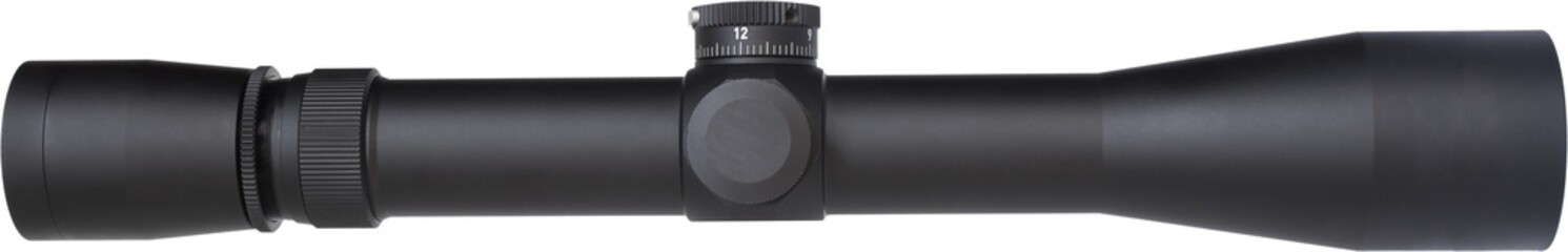 Telescopic sight for a rifled