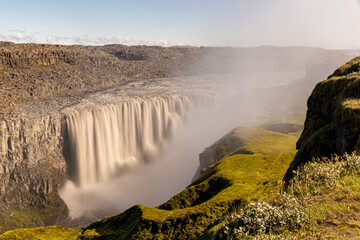 View of Gullfoss in Iceland