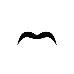 Moustache vector icon