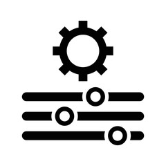 Settings, options, preferences icon.