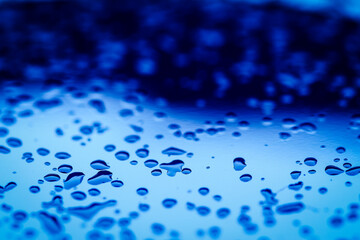 rain drops on a Engine Hood