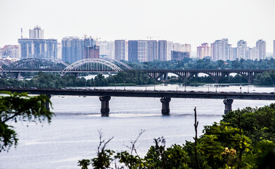 country skyline at dusk