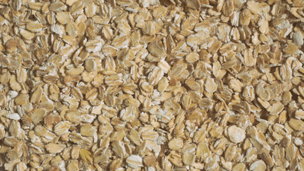 oatmeal top view, texture