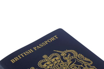 UK biometric passport	 transparent png.