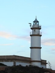 Faro de Cabo  de "Ses Salines" Santany&iacute;