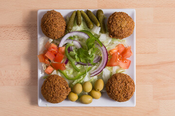 Falafel plate