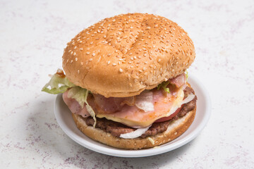 Fresh tasty burger