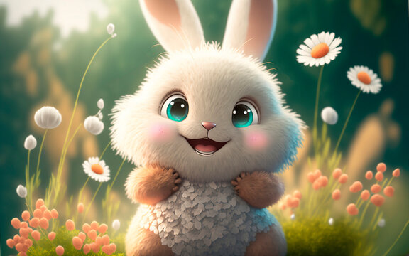 Cute Rabbits couple wallpaper by FawadKhaan - Download on ZEDGE™ | f2e4