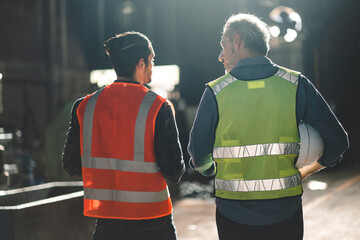 professional industry occupation man and men at work concept, factory, manufacturing engineer...