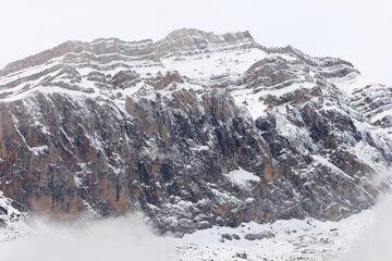 Beautiful peak of Shahdag mountain.