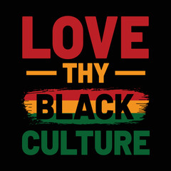 Fototapeta premium Black history t-shirt design