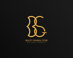 beauty general store logo design