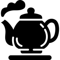 teapot solid icon