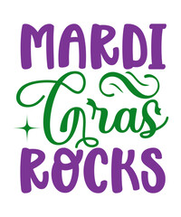 Mardi Gras Rocks SVG