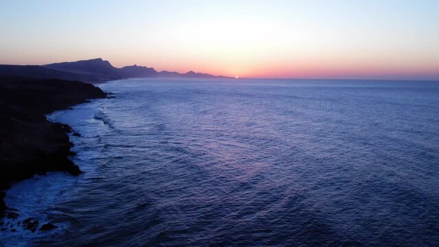 Sonnenuntergang Playa de la Pared Fuerteventura