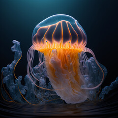 Jellyfish - Pop Art Deco