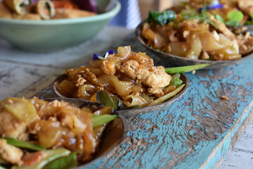 Pad thai in Thailand 