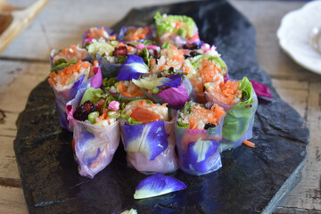 Thaï spring rolls 