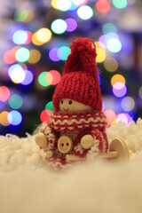 Weihnachtsdeko Bokeh