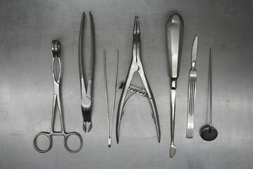 Medical steel equipment tools for surgery 
