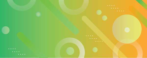 Obraz premium Abstract background with a combination of orange and green colors. modern minimalist design. Template for writing text, message, product advertisement, book cover, notepad. vector illustration