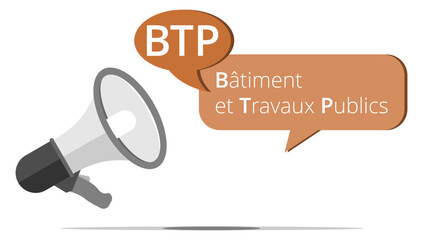 M&eacute;gaphone BTP - B&acirc;timent et Travaux Publics