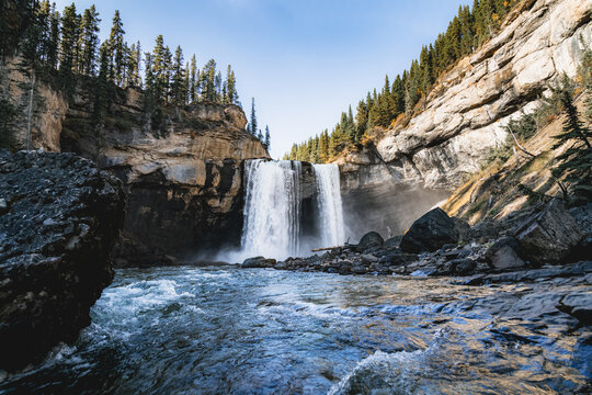 Canadian Waterfall - Alberta