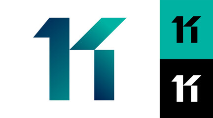 business logo monogram K letter initial icon illustration style Designs templates vector