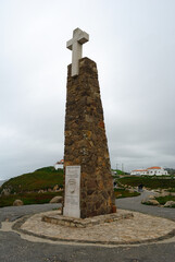 Monumento en Cabo da Roca, Portugal