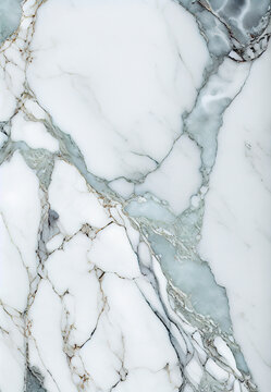 White marble texture. Marble background. Generative AI © Alexander Rooss