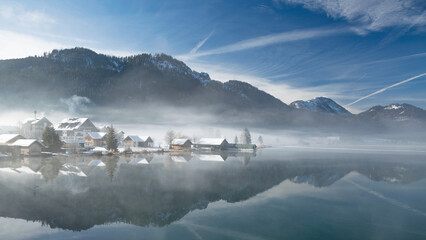 Winter am Weissensee