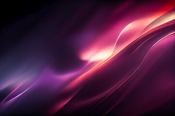 Liquid abstract blurred background with vibrant colors. Dark space wallpaper with gradient