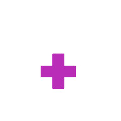 Obraz premium purple medical bottle icon